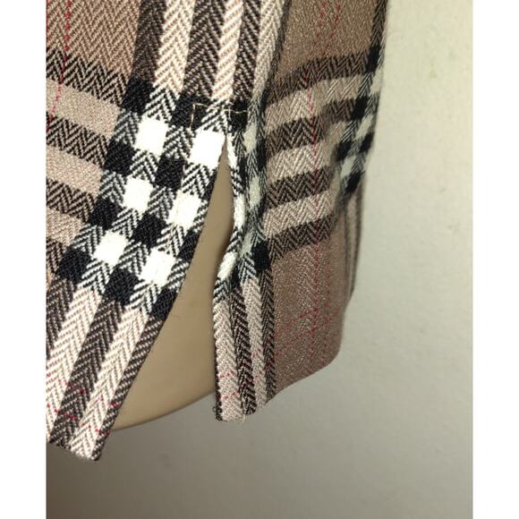 Vintage Pendleton Virgin Wool Tartan Plaid Blazer Women's 10 Jacket USA 80s 90s - Picture 5 of 16